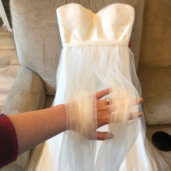 anthro BHLDN tulle wedding dress by Jenny Yoo, 10 - Picture 12 of 16